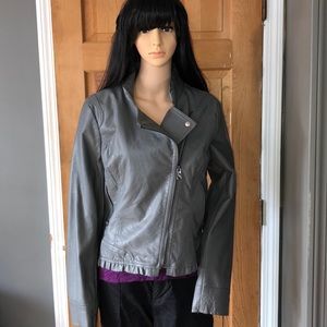 Therapy Faux Leather Jacket